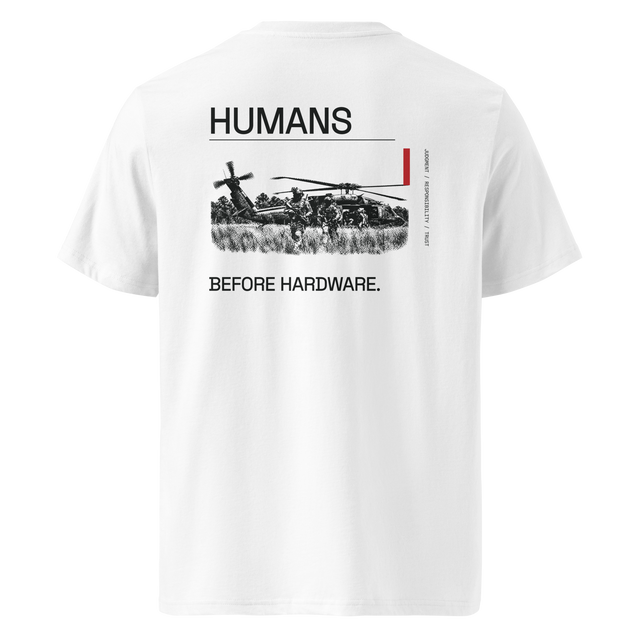 HUMANS BEFORE HARDWARE TEE