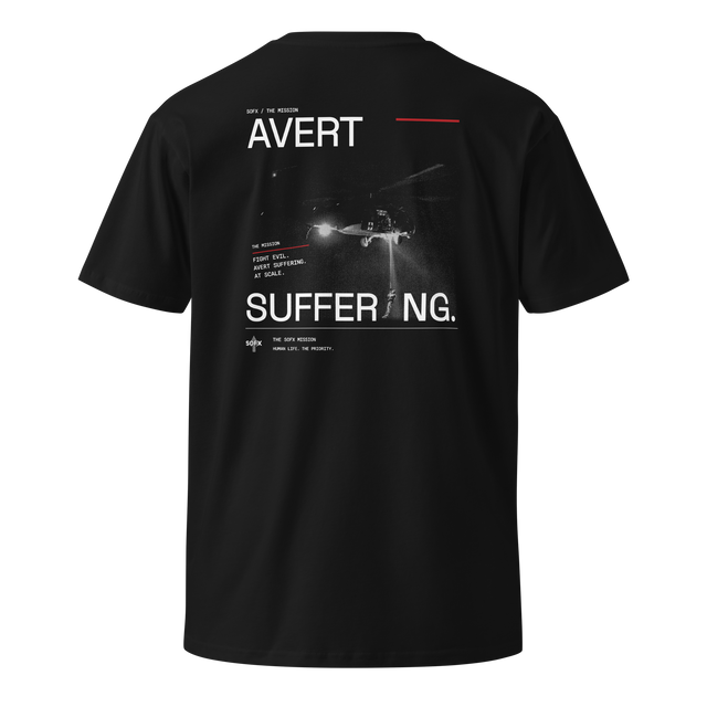 AVERT SUFFERING MISSION TEE